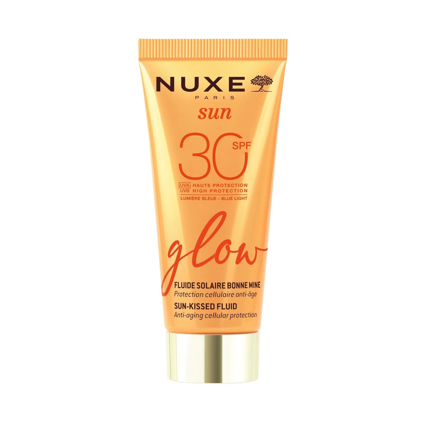 Sun-kissed fluid SPF30
