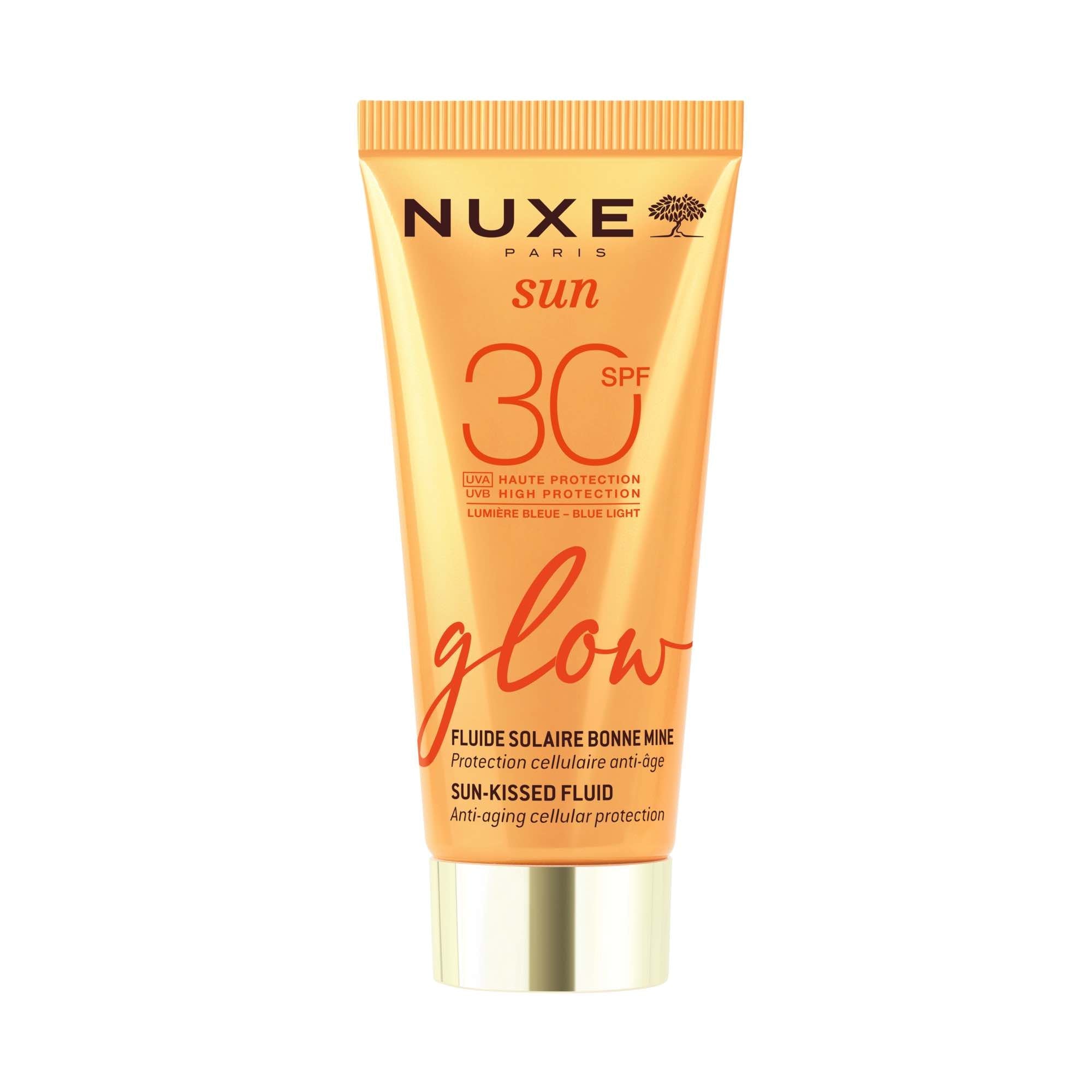 Sun-kissed fluid SPF30