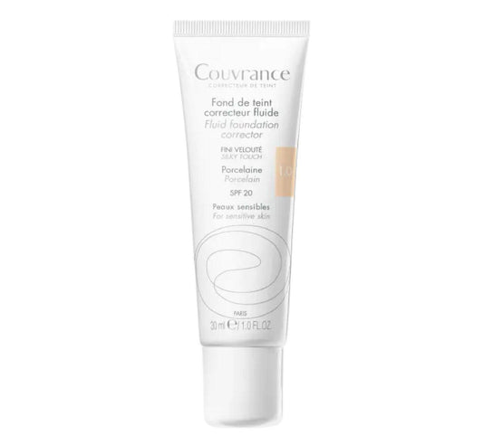 Fond De Teint Fluide Porcelaine Spf 20 Nr. 1.0 - Halsa