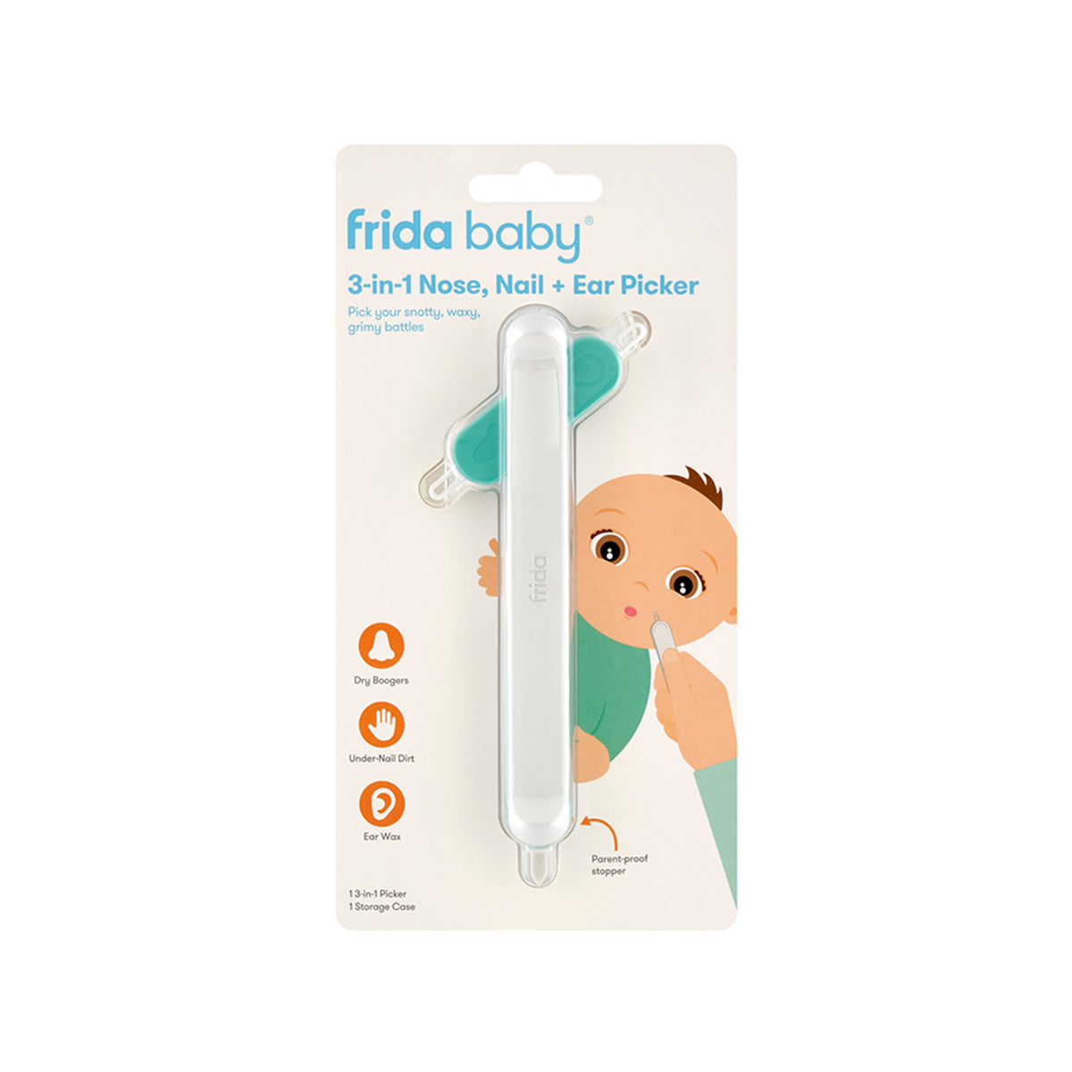 Frida Baby – 3 in 1 Nose, Nail & Ear Picker