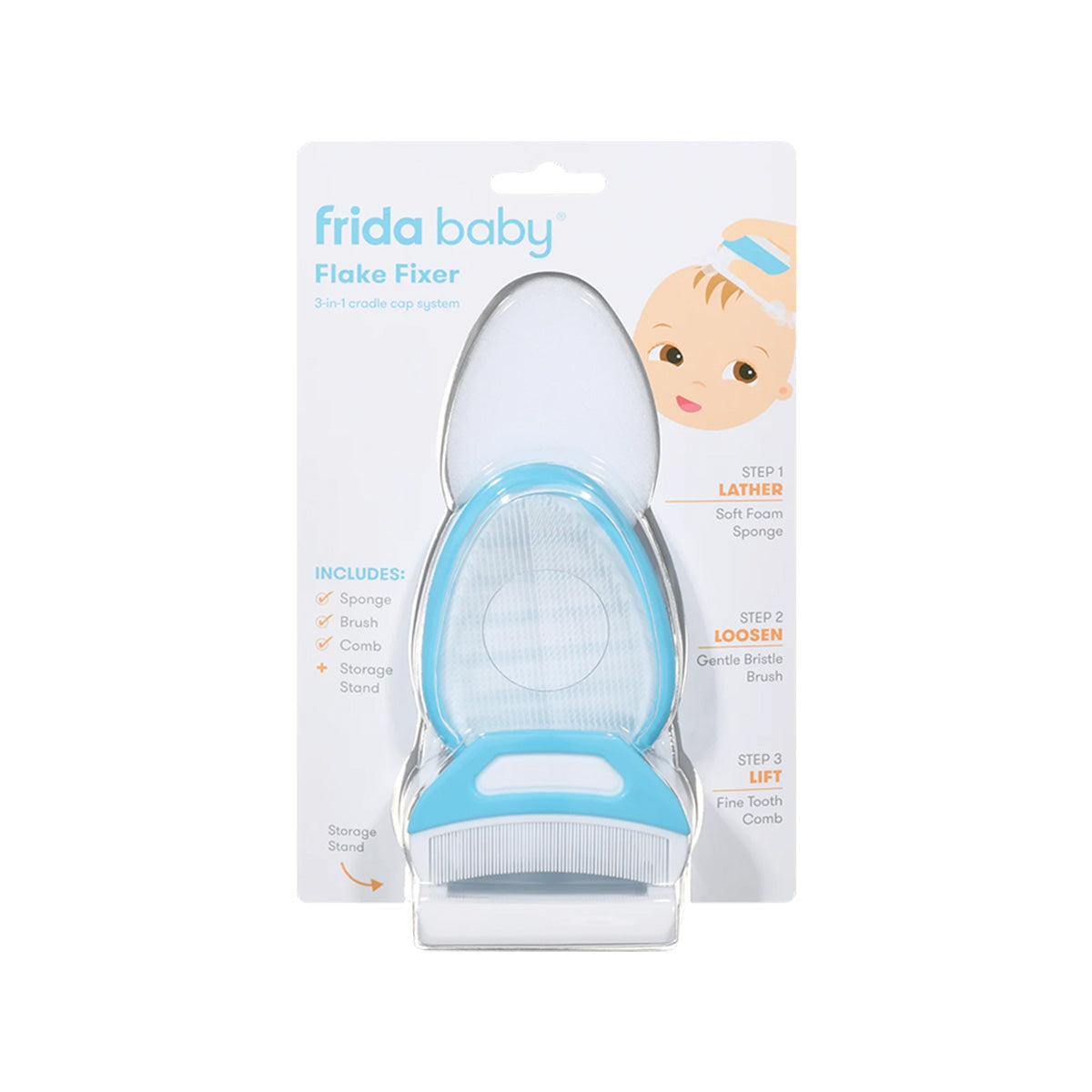 Frida Baby – 3 Step Cradle Cap System