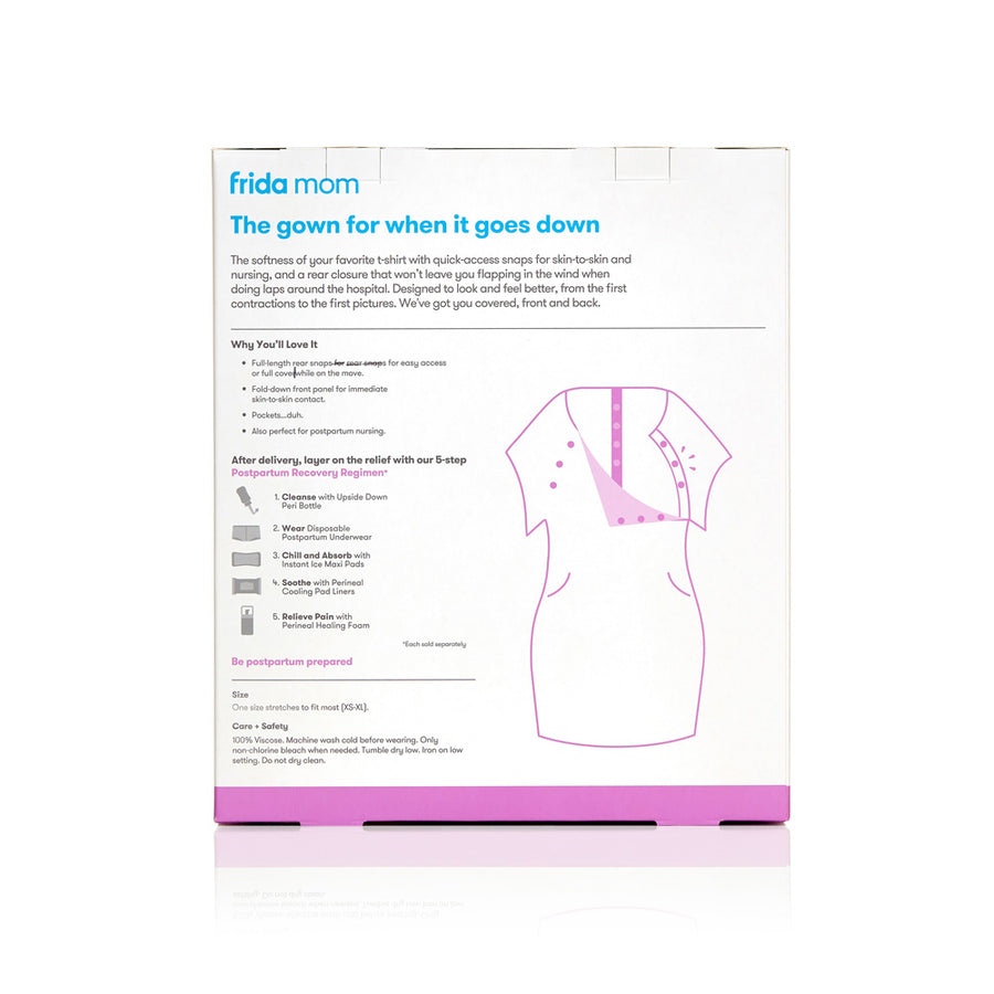 Frida Mom – Delivery and Nursing Gown