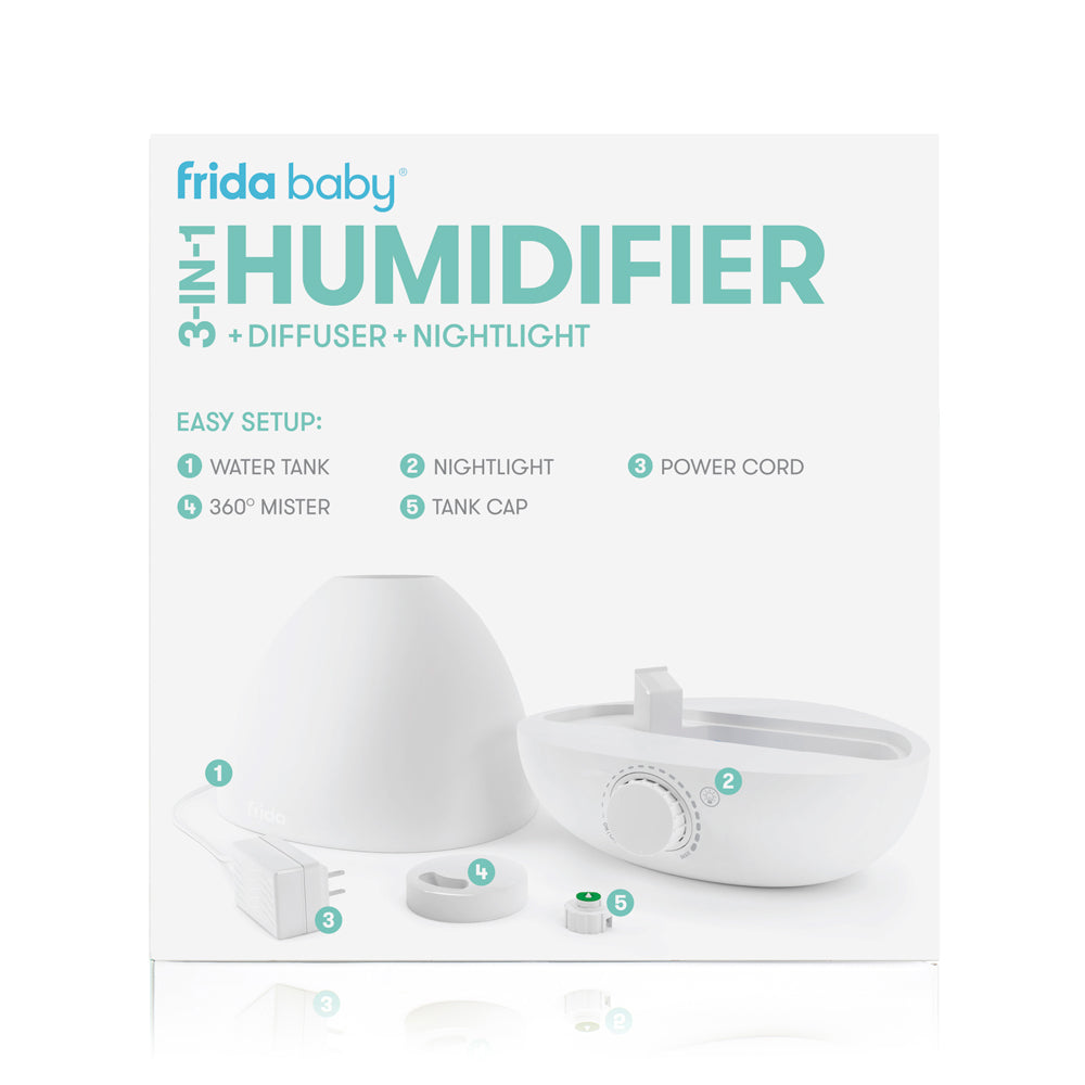 Frida Baby – 3 in1 Humidiefier, Diffuser & Nightlight
