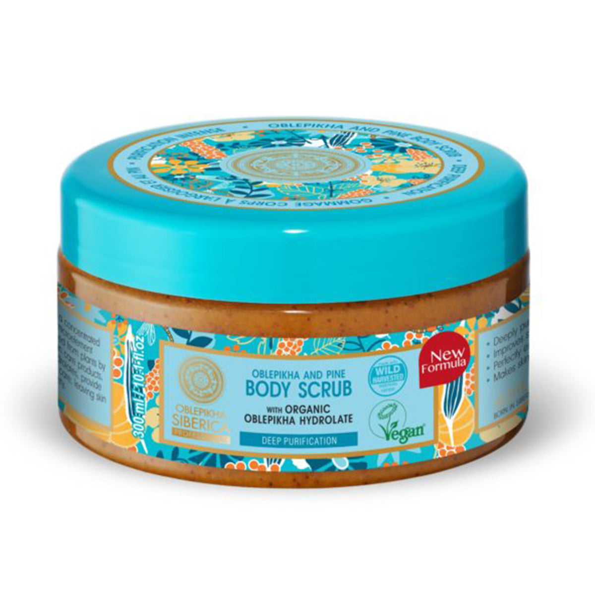 OBLEPIHKA AND PINE BODY SCRUB 300 ML-0284E