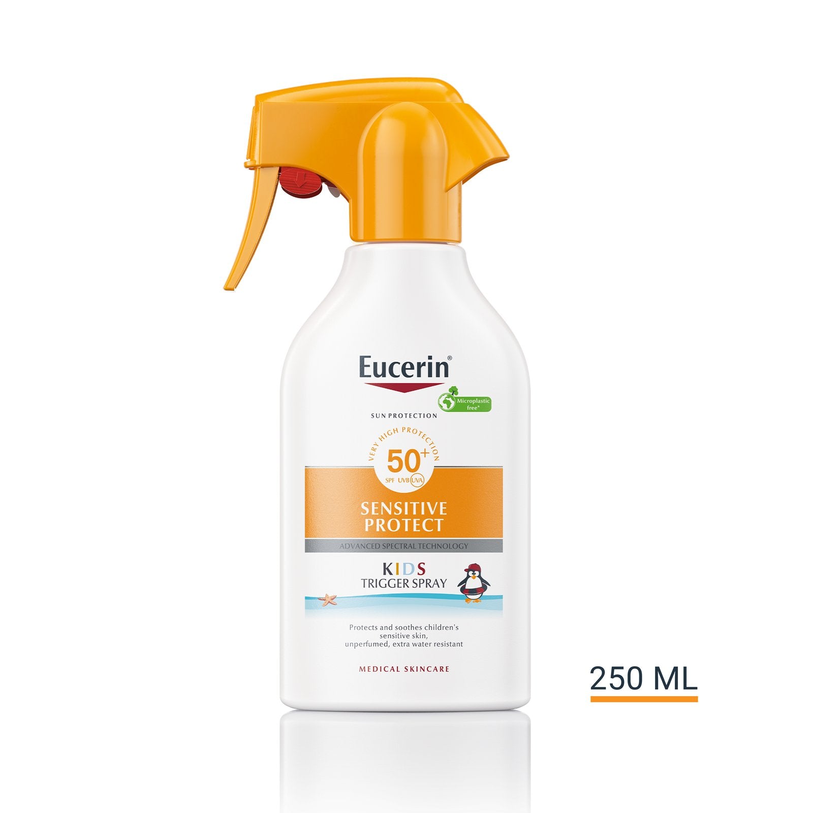 Eucerin Sun Sensitive Protect Kids Trigger Spray SPF50+ Sunscreen 250ml