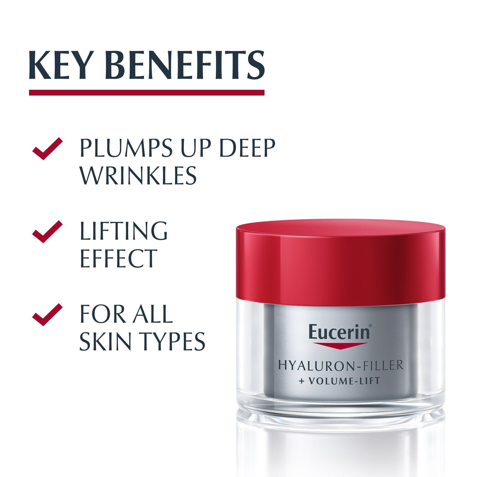 Eucerin Hyaluron-Filler + Volume-Lift Night 50ml