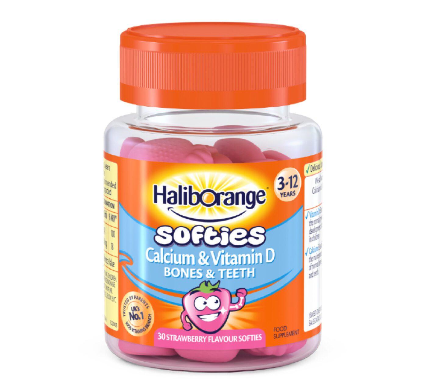 Haliborange Calcium&amp; Vitamin D *30 Gel - Halsa