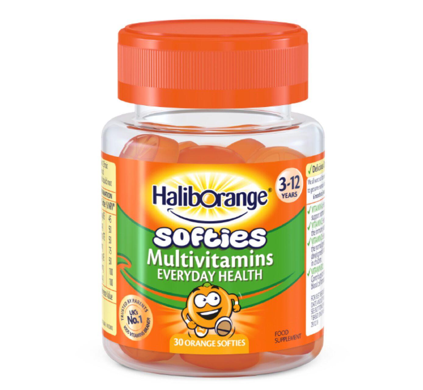 Haliborange Multivitamins Softies Orange *30 Gel - Halsa