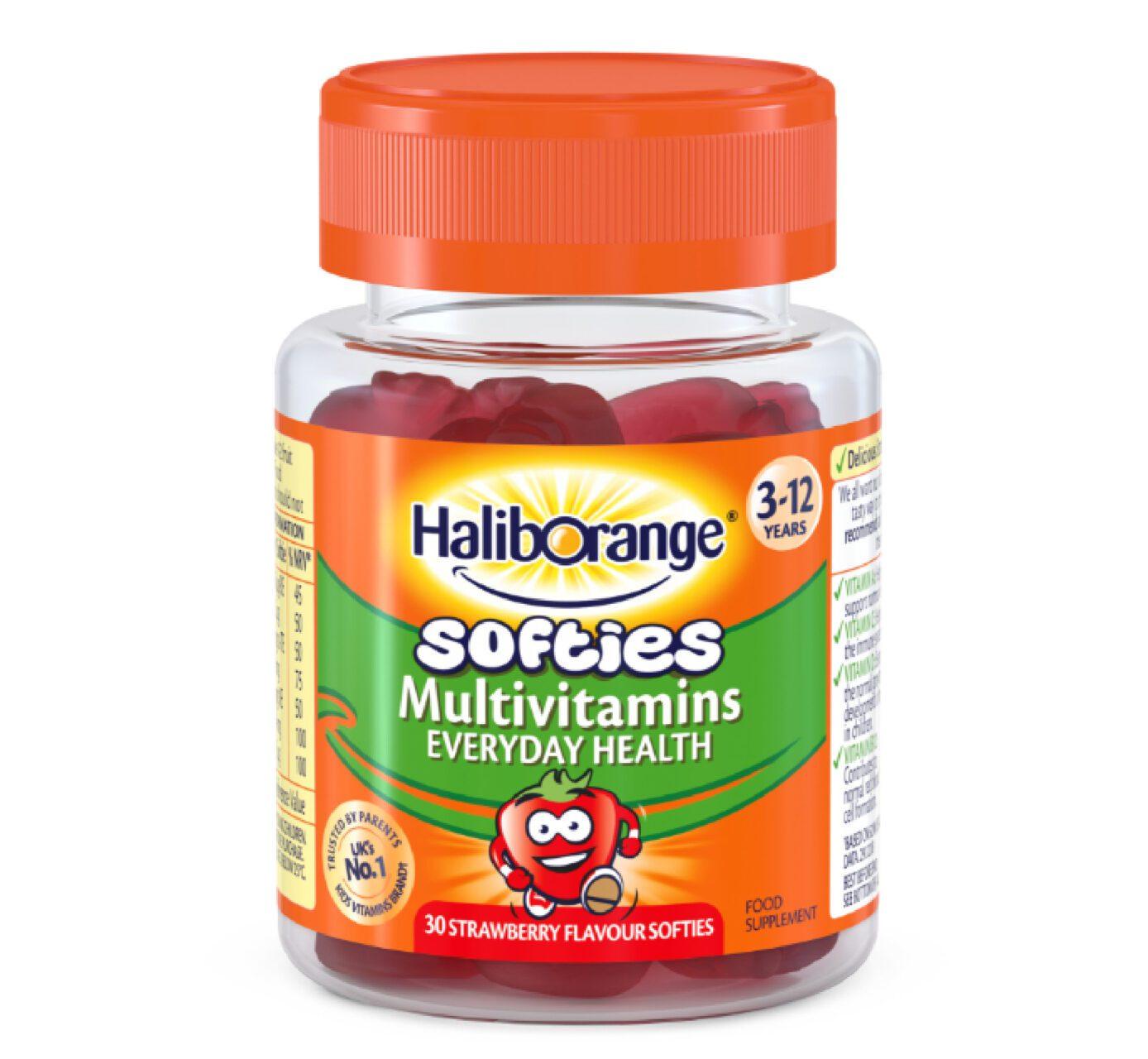 Haliborange Multivitamins Softies Strawberry *30 Gel - Halsa