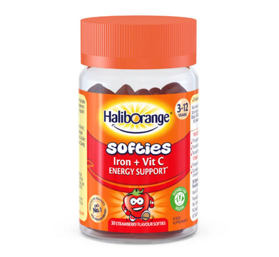 Haliborange Hekur + Vitaminë C Soft Bottles *30 kapsula