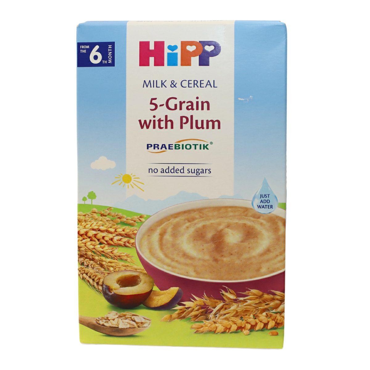 Hipp 5 Grain with Plum 6M+ 250g - Halsa