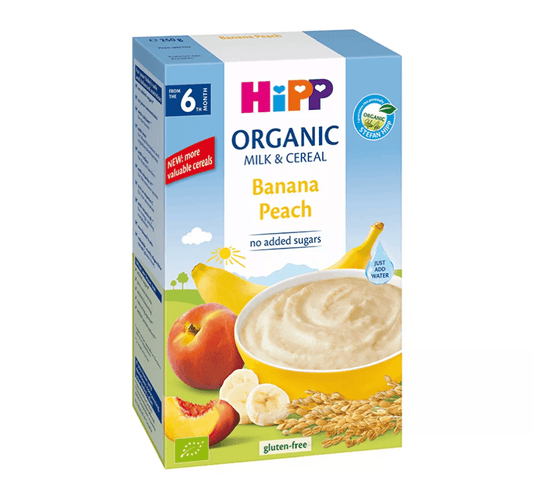 Hipp Banana Peach 4m+ - Halsa