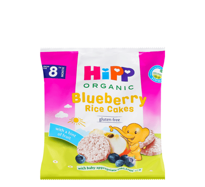 HiPP Organic Blueberry Rice Cakes 8 Months+