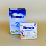 HUMANA 2 300GR + HUMANA KOS BANANE 6M+ 4X100G - Halsa