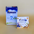 HUMANA 2 300GR + HUMANA PUDING BOLLGUR VANILJE 8M+ 4X100G - Halsa