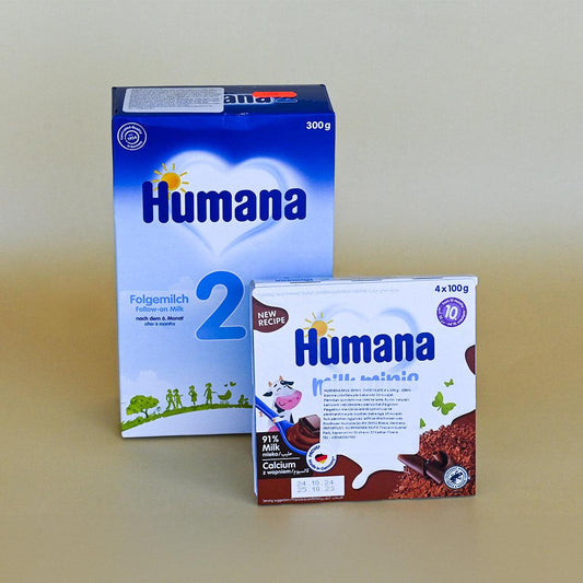 HUMANA 2 300GR + HUMANA PUDING COKOLLATE 10M+ 4X100G - Halsa