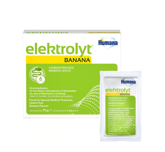 HUMANA ELEKTROLYT BANANE 75G - Halsa