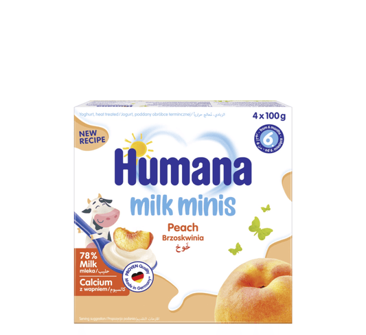 HUMANA KOS PJESHKE 6M+ 4X100G - Halsa