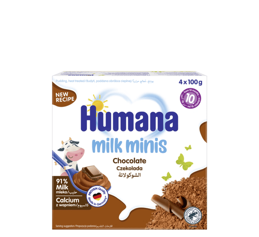 HUMANA PUDING COKOLLATE 10M+ 4X100G - Halsa