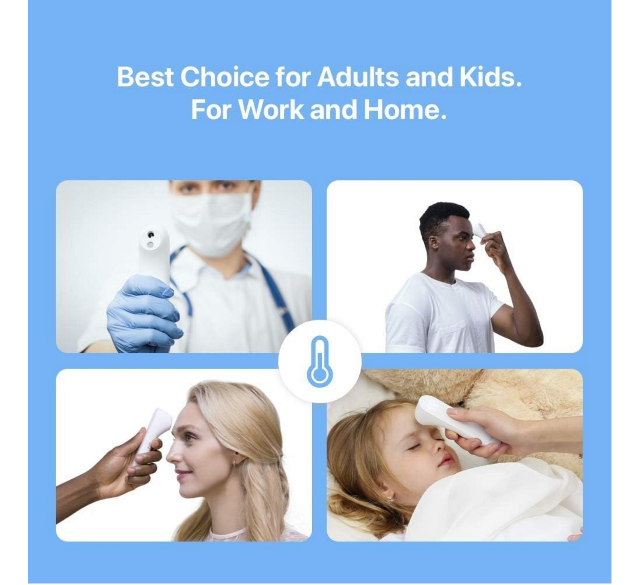 Termometër me infra të kuqe pa kontakt iHealth Pt3