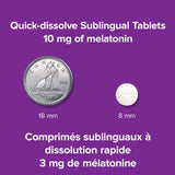 Melatonin 10 mg Quick Dissolve Sublingual Tablets