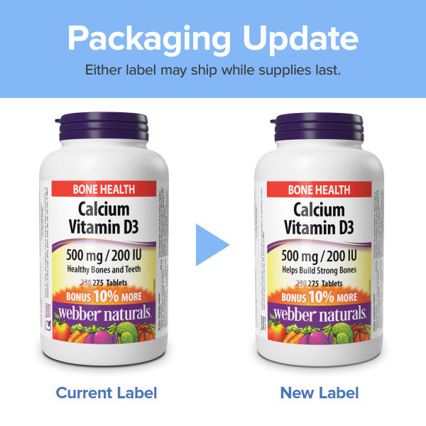 Calcium Vitamin D3 500 mg/200 IU