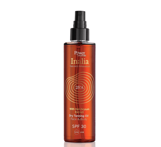 Inalia Dry Tanning Oil Face&Body Spf30 Power Of Nature - Halsa