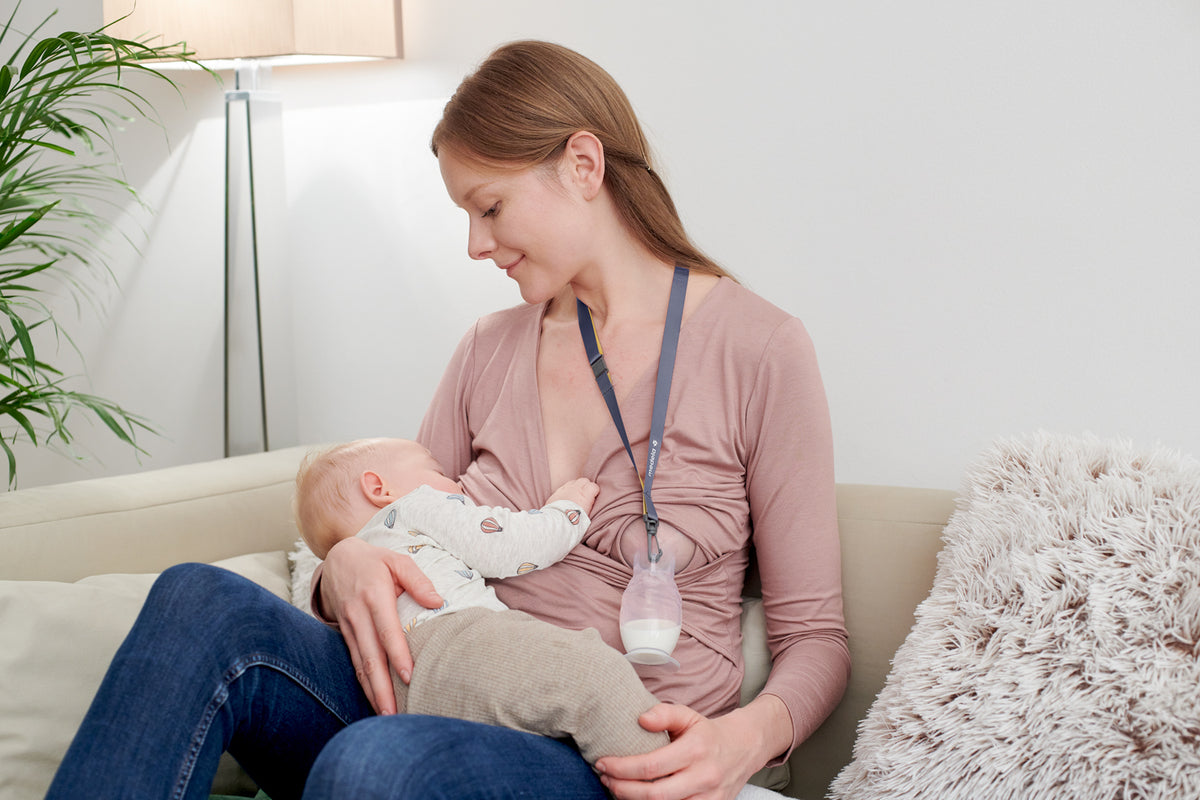 Silicone breast milk collector