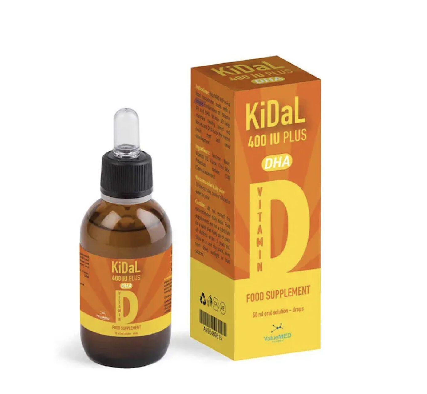 KIDAL PLUS DHA * 30ML - Halsa