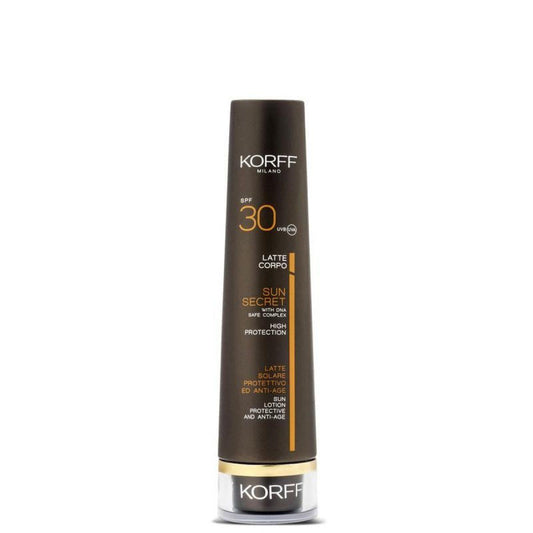 Korff Secret Sun Milk Spf30 100ml - Halsa