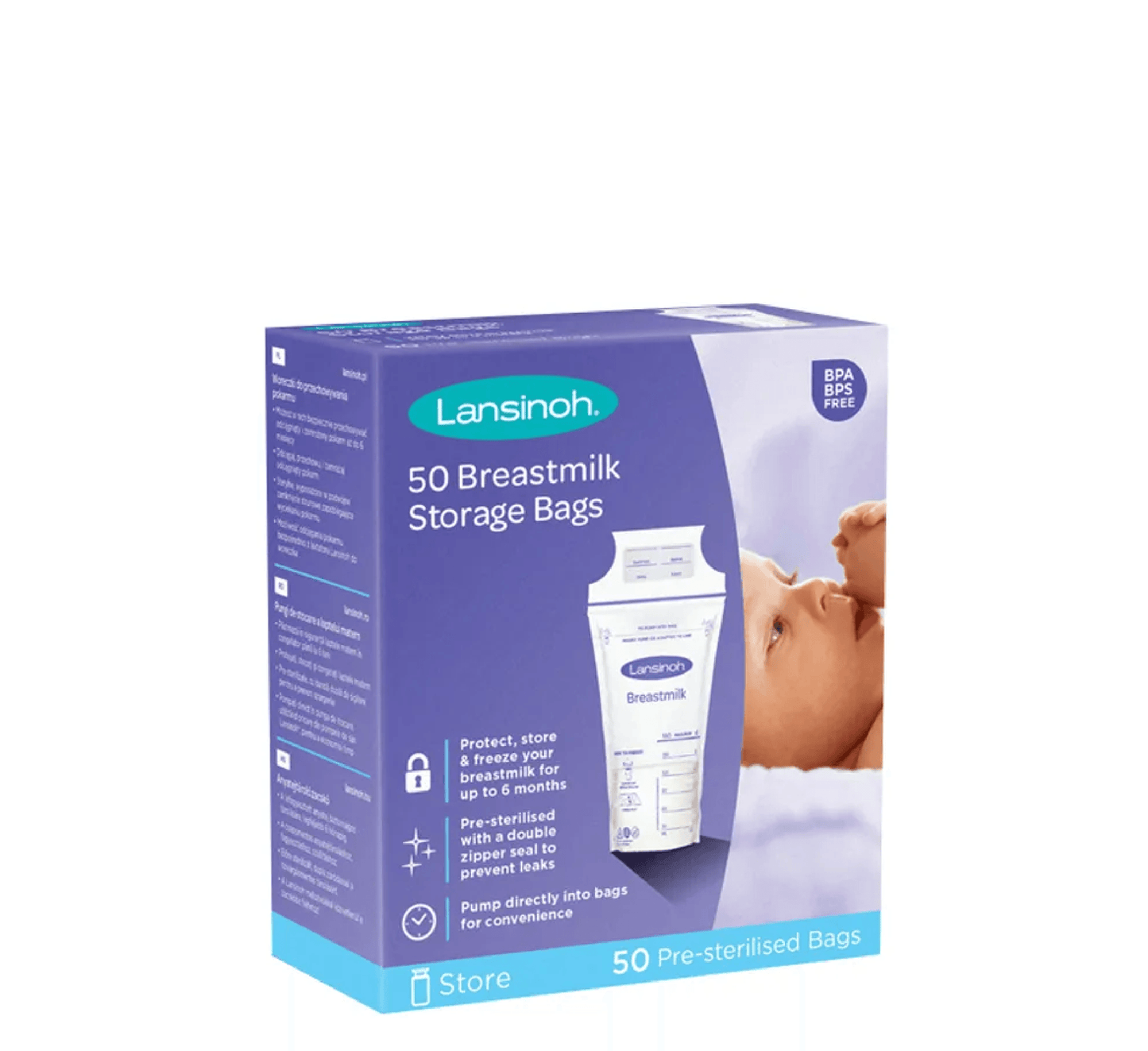 Lansinoh Breastmilk Storage Bags - Halsa