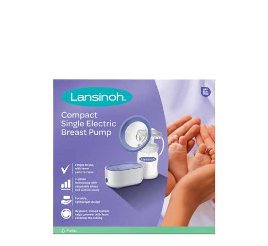 Lansinoh Compact Single Electric Breast Pump - Halsa