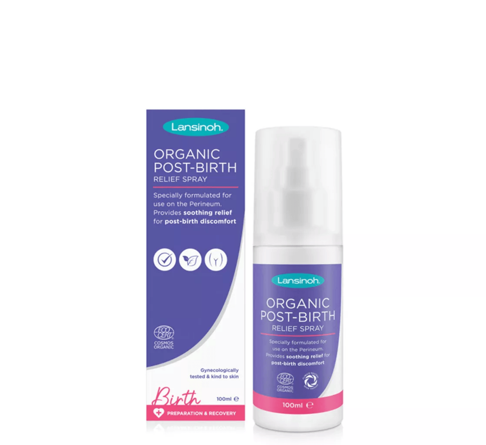Lansinoh Organic Post-Birth Relief Spray *100ml - Halsa