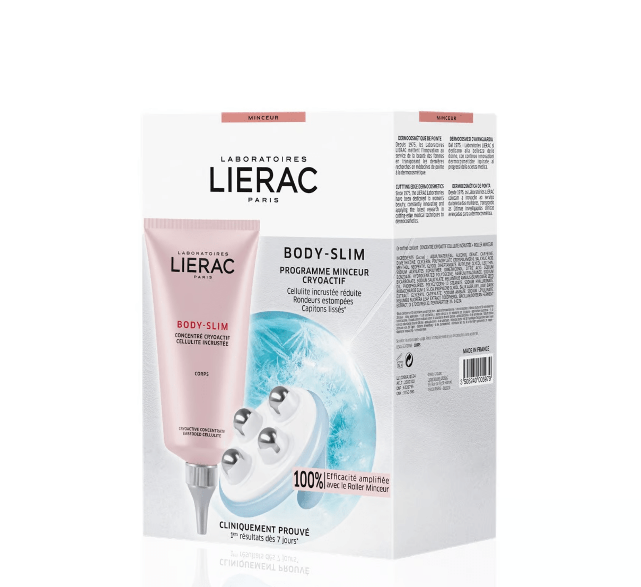 LIERAC BODY-SLIM - Set PROG (*150ml) - Halsa