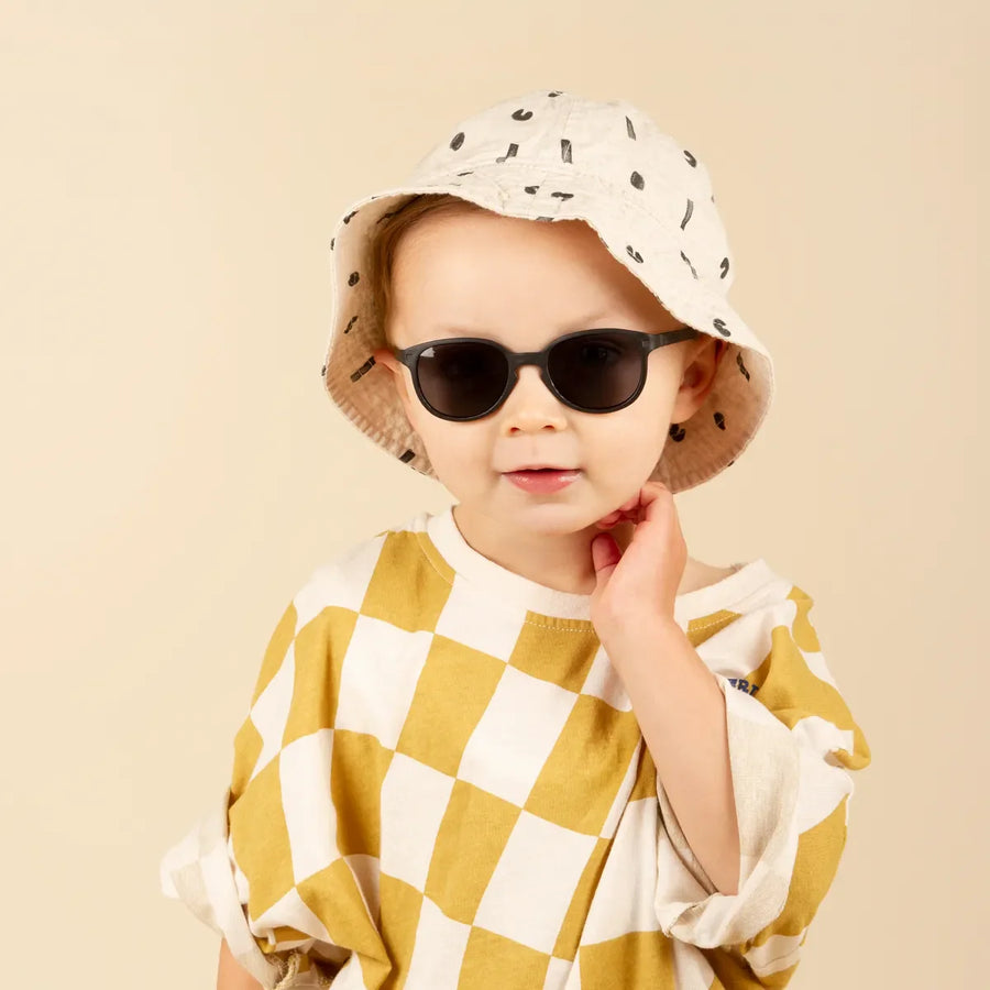 Wazz Black Baby Sunglasses
