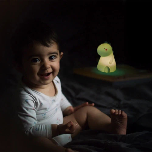 Silicone night light - Dino and Dina 6610