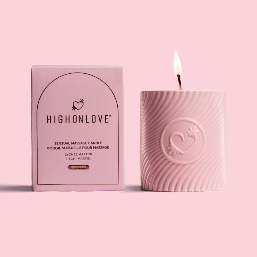 Pink Massage Candle