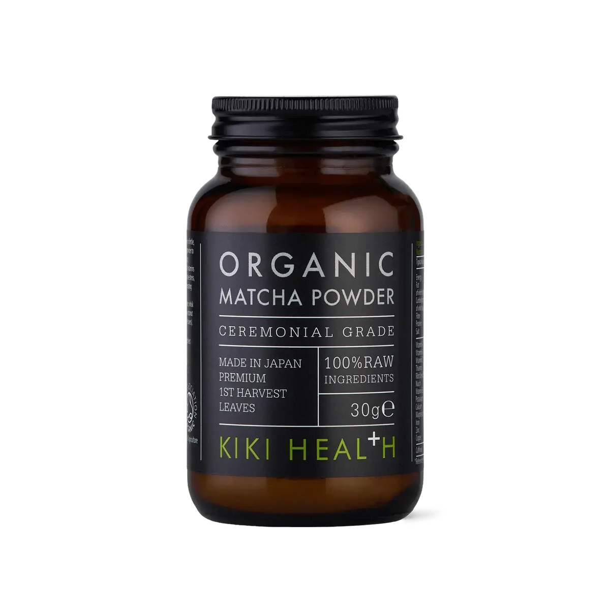 Matcha Powder, Organic, Ceremonial Grade - 30g