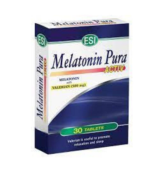 MELATONIN PURA ACTIV +VALERIANA 500MG *30TAB - Halsa