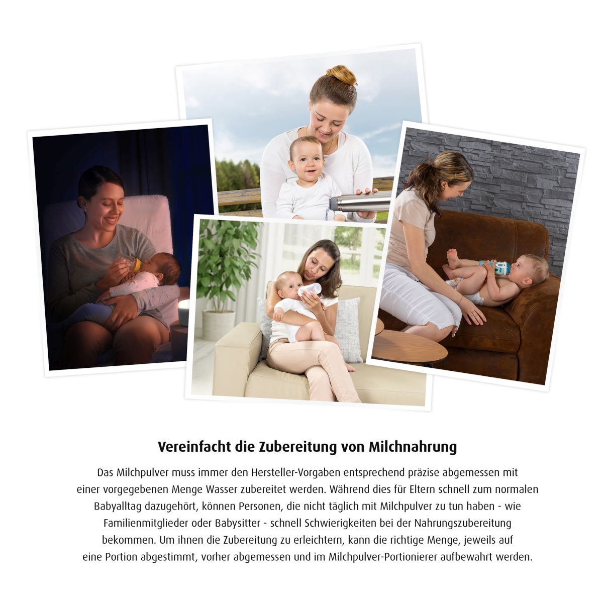 Milkpowder-portioner