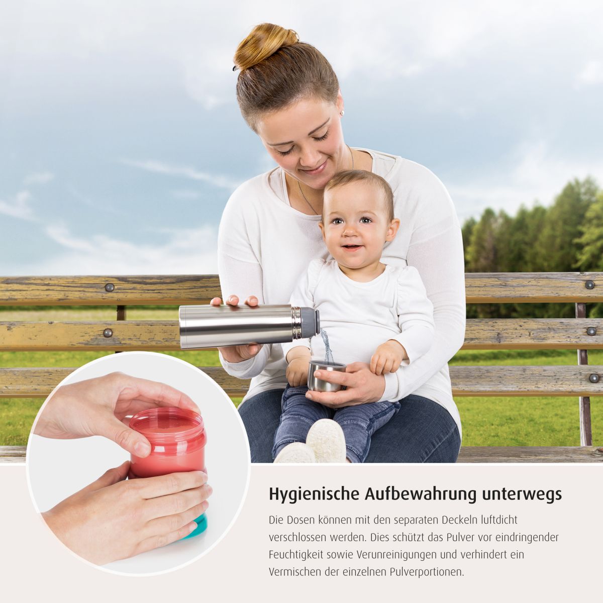 Milkpowder-portioner