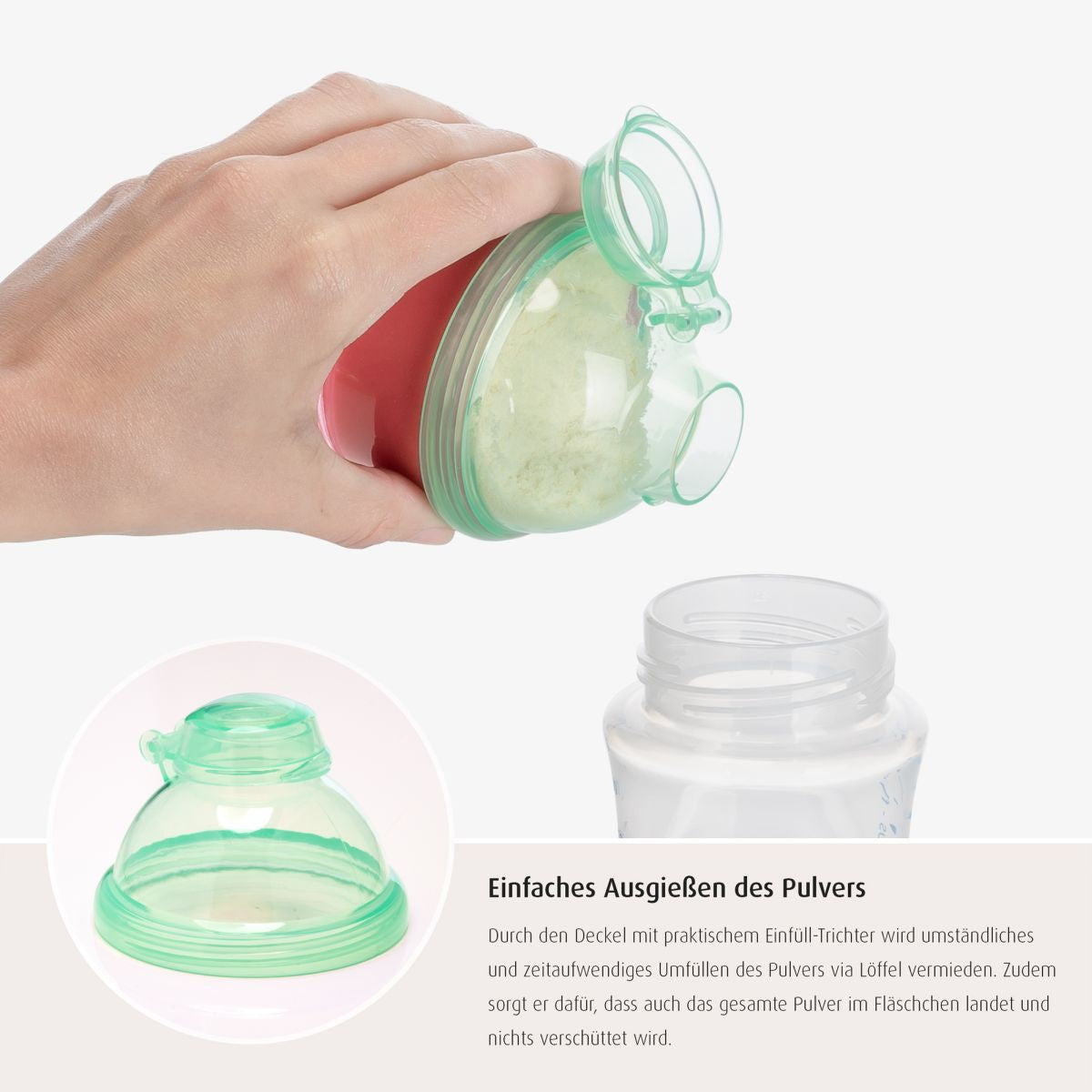 Milkpowder-portioner