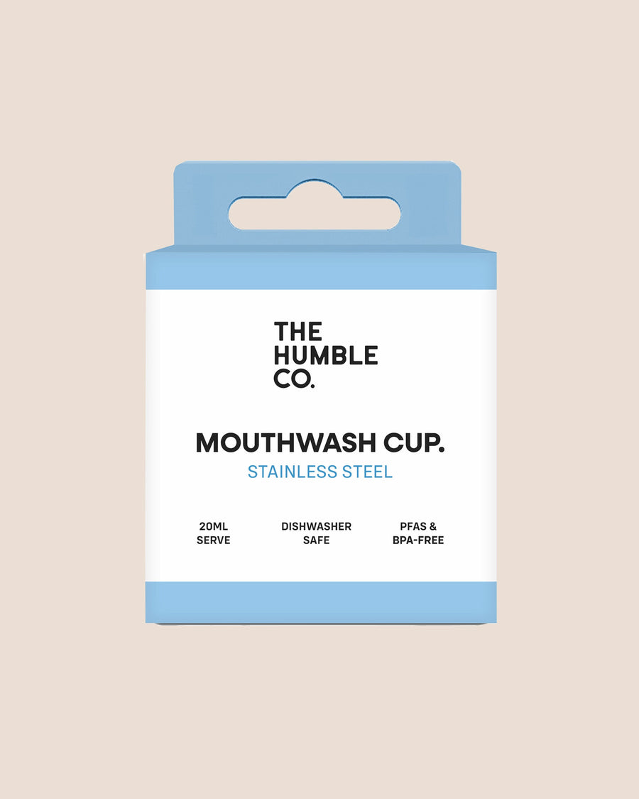 Humble Stainless Steel Mouthwash Cup