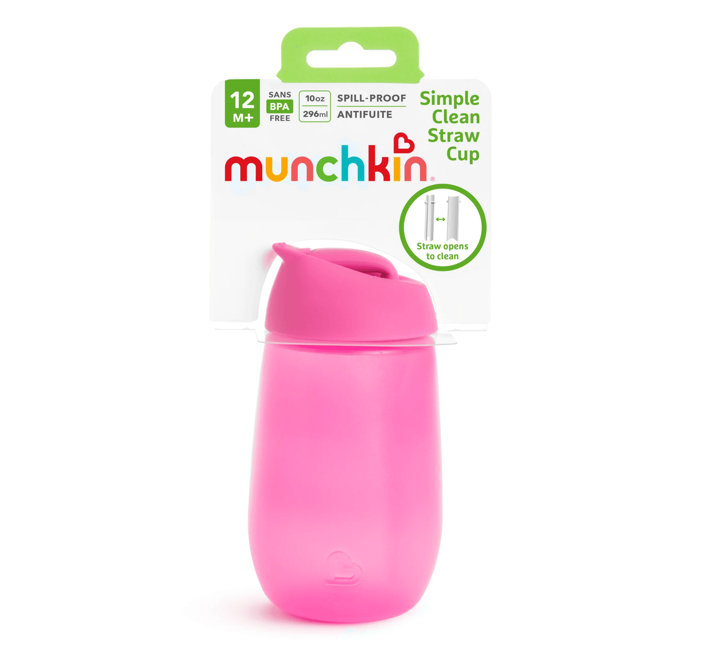 Munchkin Simple Clean Straw Cup - 295ml - Halsa