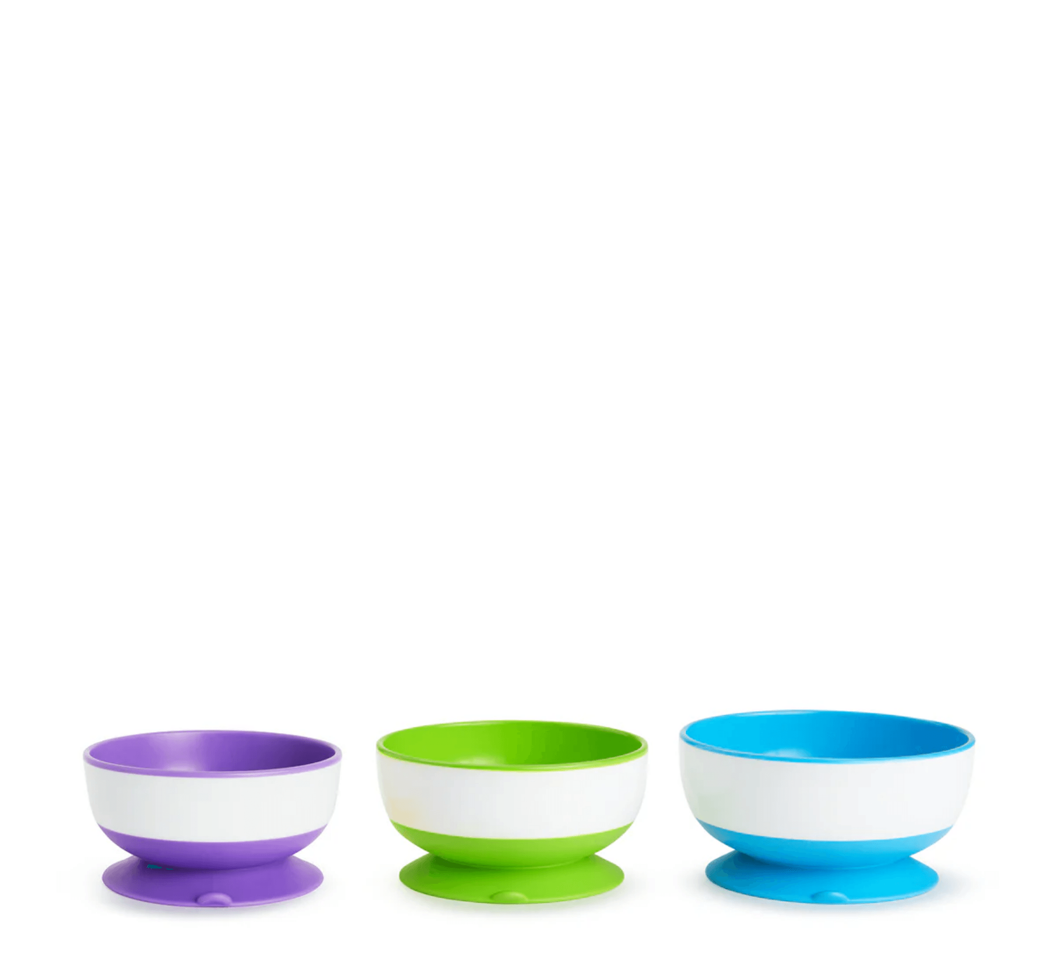 Munchkin Stay Put Suction Bowls - 3pk - Halsa