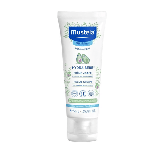 Mustela Hydra Baby Facial Cream (*40ml) - Halsa