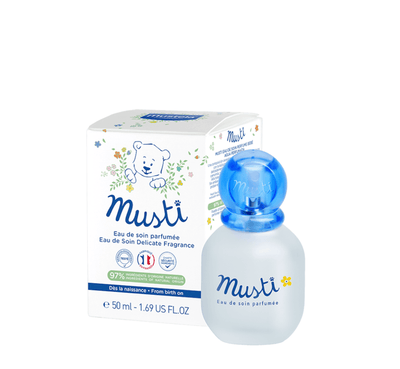 Нежен парфемски мирис Mustela Musti Eau de Soin *50ml