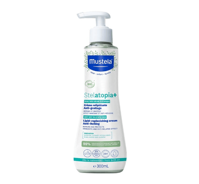 Mustela Stelatopia крем за надополнување на липидите