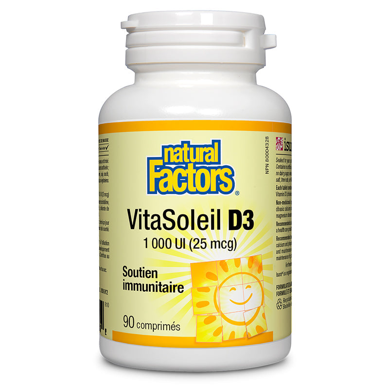 SunVitamin D3 1000 IU Tablets