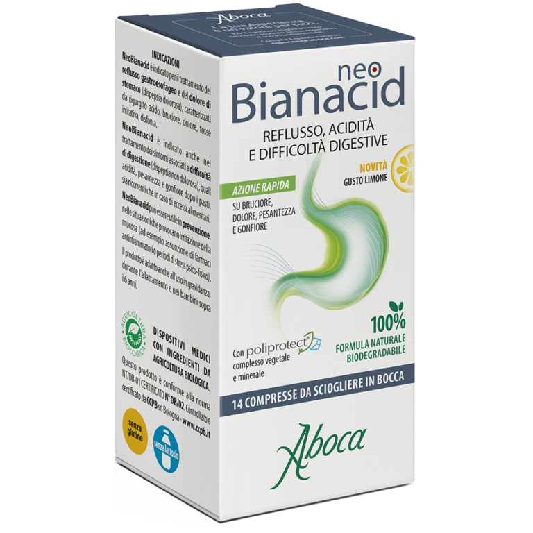 NeoBianacid 14 compresse - Gusto limone
